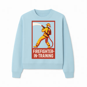 Firefighter in Training T-Shirt | Youth or Adult Size | Cool Firefighter Apparel | Perfect Gift for Aspiring Heroes - Sweatshirt 1757912451238.jpg