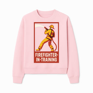 Firefighter in Training T-Shirt | Youth or Adult Size | Cool Firefighter Apparel | Perfect Gift for Aspiring Heroes - Sweatshirt 1757912451375.jpg