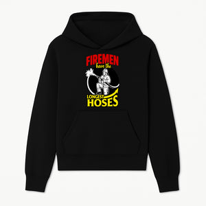 Firemen Have the Longest Hoses Funny Firefighter T-Shirt Gift for Firefighting Humor - Hoodie 1757912451818.jpg
