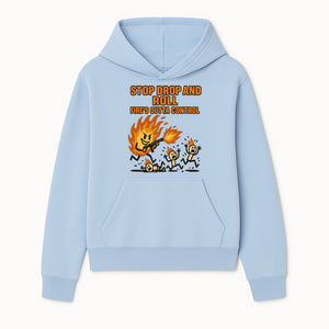 Stop Drop and Roll Fire Prevention Graphic Tee - Funny Fire Safety Humor Shirt - Hoodie 1757912451926.jpg