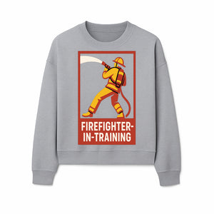 Firefighter in Training T-Shirt | Youth or Adult Size | Cool Firefighter Apparel | Perfect Gift for Aspiring Heroes - Sweatshirt 1757912451965.jpg