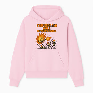 Stop Drop and Roll Fire Prevention Graphic Tee - Funny Fire Safety Humor Shirt - Hoodie 1757912452092.jpg