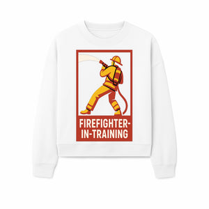 Firefighter in Training T-Shirt | Youth or Adult Size | Cool Firefighter Apparel | Perfect Gift for Aspiring Heroes - Sweatshirt 1757912452122.jpg