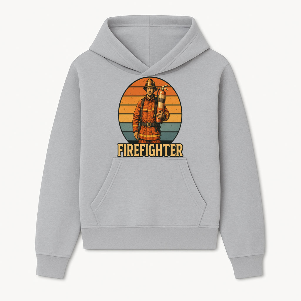 Vintage Firefighter Graphic Tee | Retro Firefighter Shirt | Fireman Apparel | Firefighting Gift | Fire Service Artwork - Hoodie 1757912452291.jpg