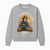Flame October Crew Graphic Tee - Halloween Firefighter Design with Pumpkins and Ghost Mask for Spooky Season Fun - Sweatshirt 1757912452364.jpg