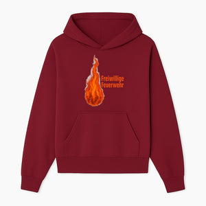 Freiwillige Feuerwehr Flame Design T-Shirt, Firefighter Pride Graphic Tee, Volunteer Fire Department Apparel - Hoodie 1757912453956.jpg