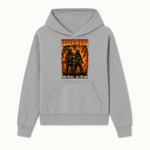 Firefighter Art Print - Feuerwehr Graphic, Heroic Firemen Design, One for All, All for One, Wall Decor, Firefighter Gift Idea - Hoodie 1757912454783.jpg