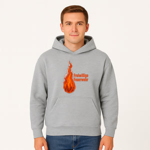 Freiwillige Feuerwehr Flame Design T-Shirt, Firefighter Pride Graphic Tee, Volunteer Fire Department Apparel - Hoodie 1757912455777.jpg