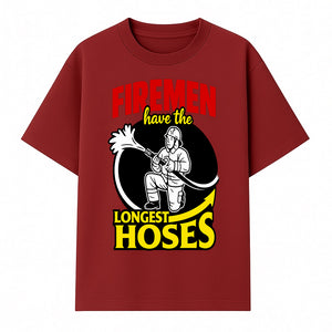 Firemen Have the Longest Hoses Funny Firefighter T-Shirt Gift for Firefighting Humor - T-shirt 1757912456081.jpg