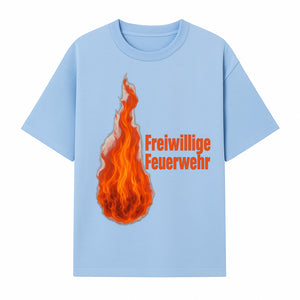 Freiwillige Feuerwehr Flame Design T-Shirt, Firefighter Pride Graphic Tee, Volunteer Fire Department Apparel - T-shirt 1757912456933.jpg