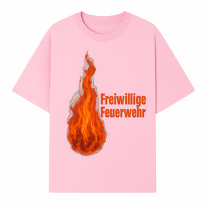 Freiwillige Feuerwehr Flame Design T-Shirt, Firefighter Pride Graphic Tee, Volunteer Fire Department Apparel - T-shirt 1757912457071.jpg