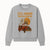 Vintage Skeleton Fire Truck Halloween Graphic T-Shirt, Retro Spooky Apparel, Still Smokin' This Halloween, Fun Costume Party Wear - Sweatshirt 1757912457132.jpg