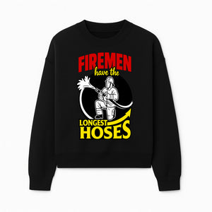 Firemen Have the Longest Hoses Funny Firefighter T-Shirt Gift for Firefighting Humor - Sweatshirt 1757912458357.jpg