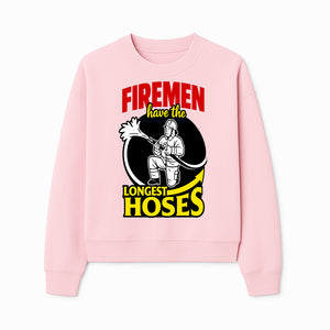 Firemen Have the Longest Hoses Funny Firefighter T-Shirt Gift for Firefighting Humor - Sweatshirt 1757912459142.jpg