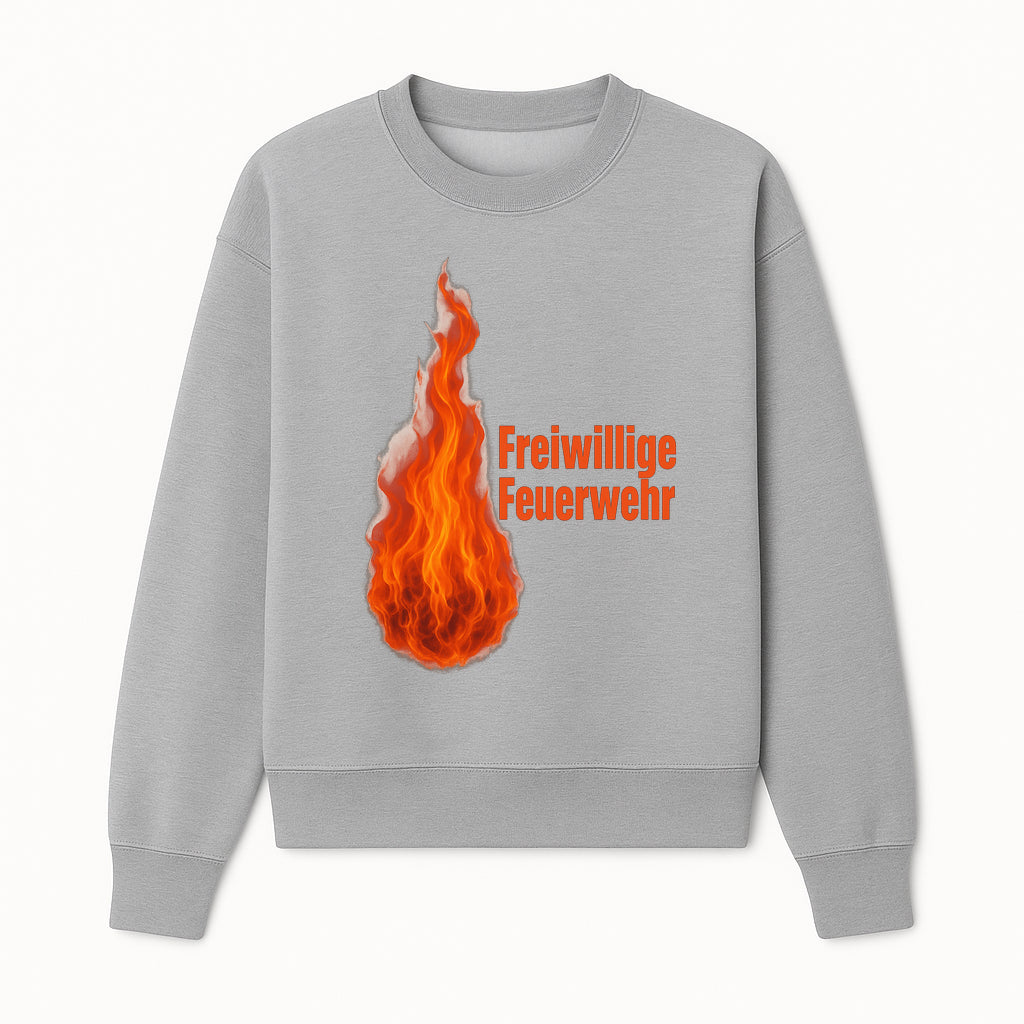 Freiwillige Feuerwehr Flame Design T-Shirt, Firefighter Pride Graphic Tee, Volunteer Fire Department Apparel - Sweatshirt 1757912459319.jpg
