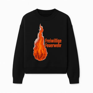 Freiwillige Feuerwehr Flame Design T-Shirt, Firefighter Pride Graphic Tee, Volunteer Fire Department Apparel - Sweatshirt 1757912459467.jpg