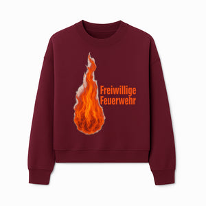 Freiwillige Feuerwehr Flame Design T-Shirt, Firefighter Pride Graphic Tee, Volunteer Fire Department Apparel - Sweatshirt 1757912460452.jpg