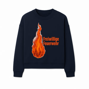 Freiwillige Feuerwehr Flame Design T-Shirt, Firefighter Pride Graphic Tee, Volunteer Fire Department Apparel - Sweatshirt 1757912460629.jpg