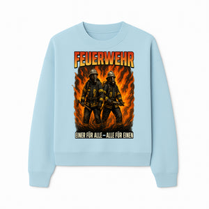 Firefighter Art Print - Feuerwehr Graphic, Heroic Firemen Design, One for All, All for One, Wall Decor, Firefighter Gift Idea - Sweatshirt 1757912461872.jpg