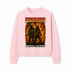 Firefighter Art Print - Feuerwehr Graphic, Heroic Firemen Design, One for All, All for One, Wall Decor, Firefighter Gift Idea - Sweatshirt 1757912462049.jpg