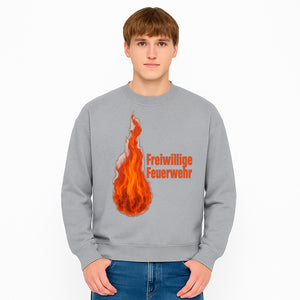 Freiwillige Feuerwehr Flame Design T-Shirt, Firefighter Pride Graphic Tee, Volunteer Fire Department Apparel - Sweatshirt 1757912462296.jpg
