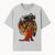 Firefighter and Dog Graphic Art | Fire Rescue Hero Design | Fireman with Mascot | Firefighting Gifts | Wall Art Decor - T-shirt 1757912462398.jpg