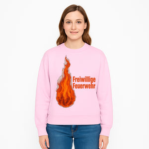 Freiwillige Feuerwehr Flame Design T-Shirt, Firefighter Pride Graphic Tee, Volunteer Fire Department Apparel - Sweatshirt 1757912462444.jpg