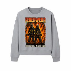 Firefighter Art Print - Feuerwehr Graphic, Heroic Firemen Design, One for All, All for One, Wall Decor, Firefighter Gift Idea - Sweatshirt 1757912462661.jpg