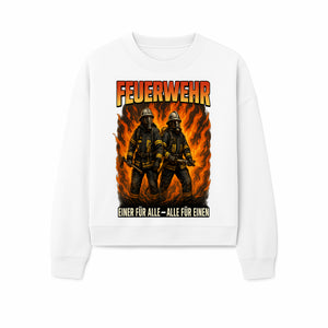 Firefighter Art Print - Feuerwehr Graphic, Heroic Firemen Design, One for All, All for One, Wall Decor, Firefighter Gift Idea - Sweatshirt 1757912462807.jpg