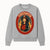 Vintage Firefighter Poster Art | Firewoman Illustration | Firefighter Gift | Bold Flame Design | Heroic Firefighter Wall Art - Sweatshirt 1757912468548.jpg