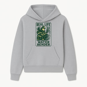Real Life Water Bender Firefighter Graphic T-Shirt | Fireman Humor Gifts | Cute Firefighter Apparel | Funny Firefighting Design - Hoodie 1757912470795.jpg