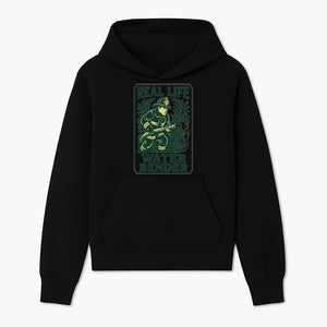 Real Life Water Bender Firefighter Graphic T-Shirt | Fireman Humor Gifts | Cute Firefighter Apparel | Funny Firefighting Design - Hoodie 1757912470917.jpg