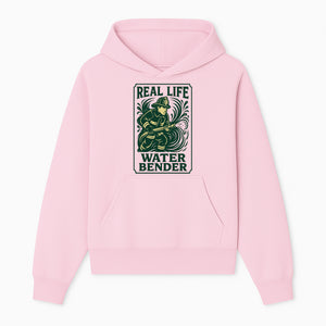 Real Life Water Bender Firefighter Graphic T-Shirt | Fireman Humor Gifts | Cute Firefighter Apparel | Funny Firefighting Design - Hoodie 1757912471921.jpg