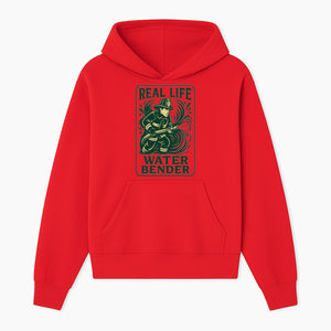 Real Life Water Bender Firefighter Graphic T-Shirt | Fireman Humor Gifts | Cute Firefighter Apparel | Funny Firefighting Design - Hoodie 1757912472562.jpg
