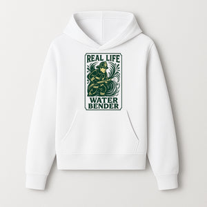 Real Life Water Bender Firefighter Graphic T-Shirt | Fireman Humor Gifts | Cute Firefighter Apparel | Funny Firefighting Design - Hoodie 1757912472904.jpg