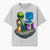 Funny Alien Astronaut Desk Decor with Cat, 'I Love Boots' Mug, Outer Space Theme, Gaming Room Art, Quirky Home Decor - T-shirt 1758004700268.jpg
