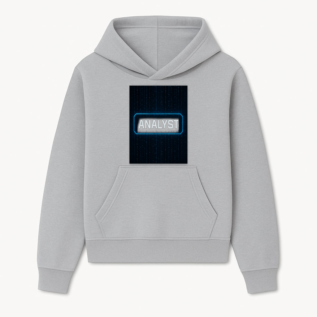 Digital Analyst Graphic Print - Tech Inspired Wall Art - Modern Cyber Theme Decor for Home or Office - Hoodie 1758004700706.jpg