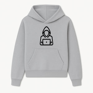 Hacker Laptop Graphic Tee | Cool Hoodie Design | Cybersecurity Humor Apparel for Tech Lovers - Hoodie 1758004703356.jpg