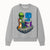 Funny Alien Astronaut Desk Decor with Cat, 'I Love Boots' Mug, Outer Space Theme, Gaming Room Art, Quirky Home Decor - Sweatshirt 1758004703593.jpg