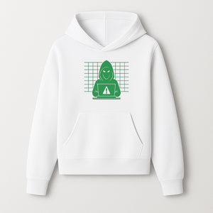 Cybersecurity Hacker Hoodie Design - Green Digital Illustration, Warning Alert, Tech Theme, Perfect for Tech Enthusiasts and Gamers - Hoodie 1758004703617.jpg