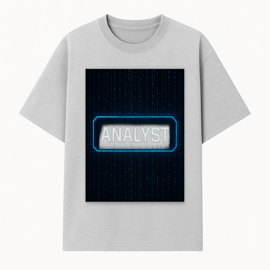 Digital Analyst Graphic Print - Tech Inspired Wall Art - Modern Cyber Theme Decor for Home or Office - T-shirt 1758004704022.jpg