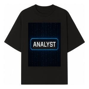 Digital Analyst Graphic Print - Tech Inspired Wall Art - Modern Cyber Theme Decor for Home or Office - T-shirt 1758004704162.jpg
