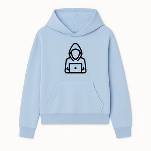 Hacker Laptop Graphic Tee | Cool Hoodie Design | Cybersecurity Humor Apparel for Tech Lovers - Hoodie 1758004704251.jpg