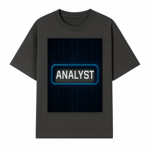 Digital Analyst Graphic Print - Tech Inspired Wall Art - Modern Cyber Theme Decor for Home or Office - T-shirt 1758004704315.jpg