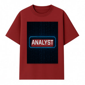 Digital Analyst Graphic Print - Tech Inspired Wall Art - Modern Cyber Theme Decor for Home or Office - T-shirt 1758004705092.jpg