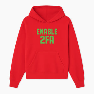 Enable 2FA Security Design | Digital Privacy Awareness Print | Tech Safety Wall Art | Unique Gift for Geeks and Developers - Hoodie 1758004705222.jpg