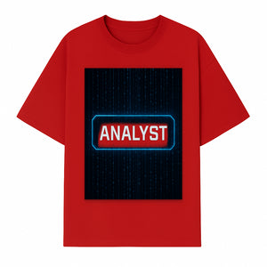 Digital Analyst Graphic Print - Tech Inspired Wall Art - Modern Cyber Theme Decor for Home or Office - T-shirt 1758004705380.jpg
