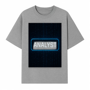 Digital Analyst Graphic Print - Tech Inspired Wall Art - Modern Cyber Theme Decor for Home or Office - T-shirt 1758004705561.jpg