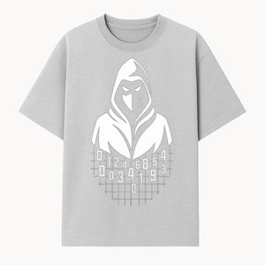 Hacker Hooded Mask Graphic Tee | Cybersecurity Theme | Tech Wear | Cool Gamer Shirt | Gift for Programmers & Tech Enthusiasts - T-shirt 1758004706259.jpg
