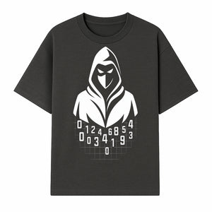 Hacker Hooded Mask Graphic Tee | Cybersecurity Theme | Tech Wear | Cool Gamer Shirt | Gift for Programmers & Tech Enthusiasts - T-shirt 1758004706546.jpg
